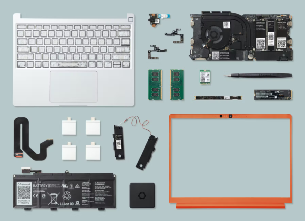 Ordinateur portable Acer en pièces pour désoxydation