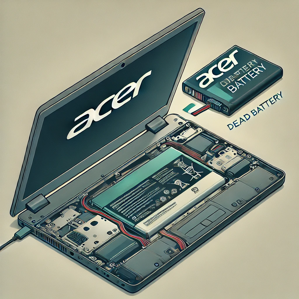 Remplacement batterie pc portable Acer